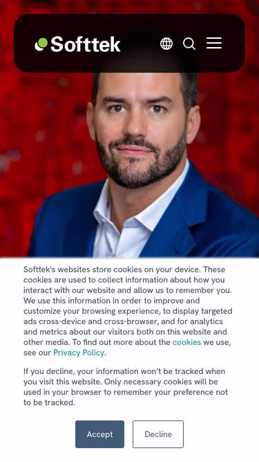 Screenshot of softtek.gr
