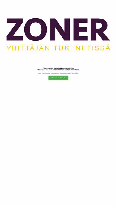 Screenshot of sojourner.fi