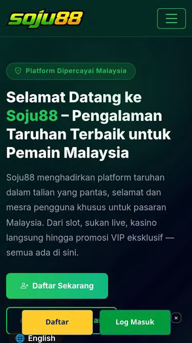 Screenshot of soju88.ceo