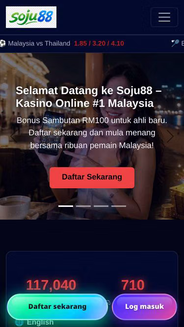 Screenshot of soju88.express