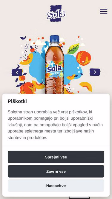 Screenshot of sola.si