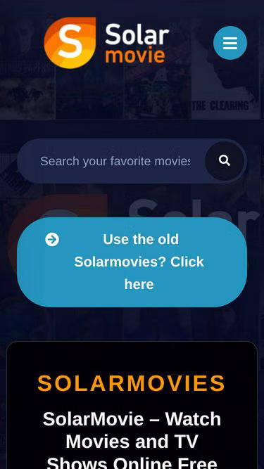 Screenshot of solarmovies.hair