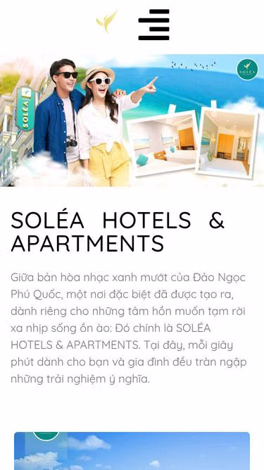 Screenshot of solea.vn