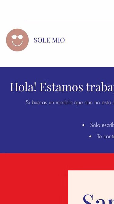 Screenshot of solemio.online