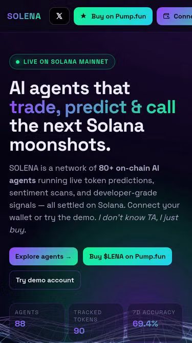 Screenshot of solena.fun