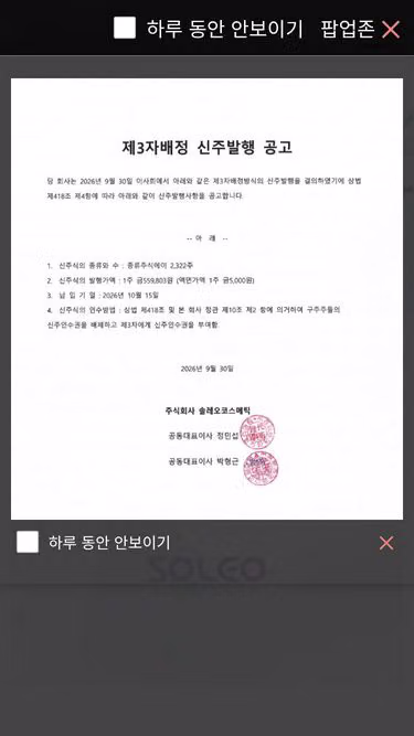 Screenshot of soleo.co.kr