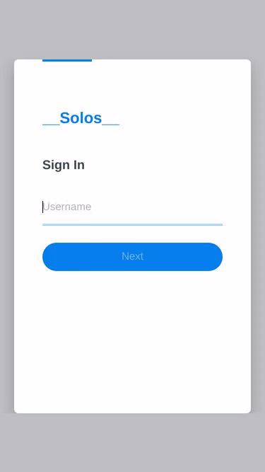 Screenshot of solos.se