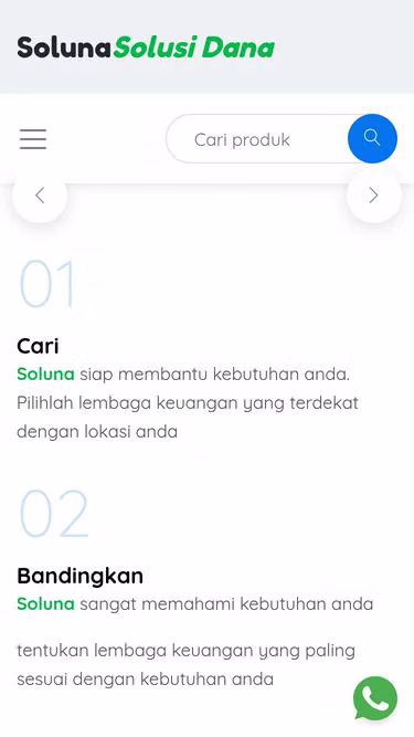 Screenshot of soluna.id