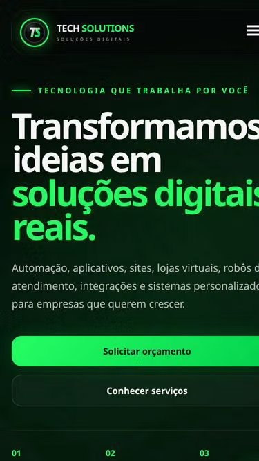 Screenshot of solutiontech.digital
