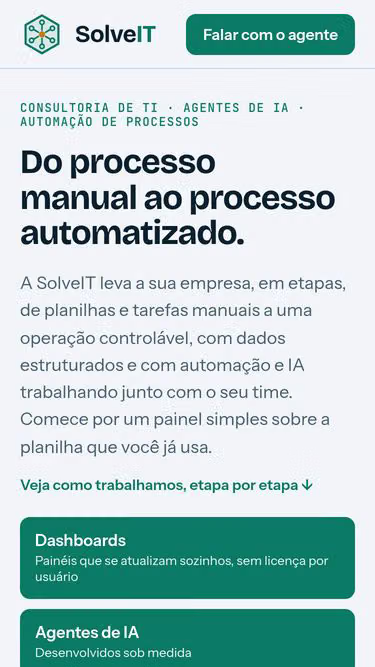 Screenshot of solveit.com.br
