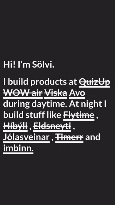 Screenshot of solvi.is