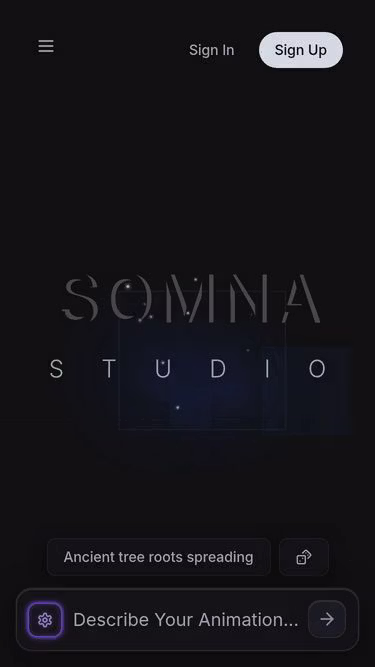 Screenshot of somna.so