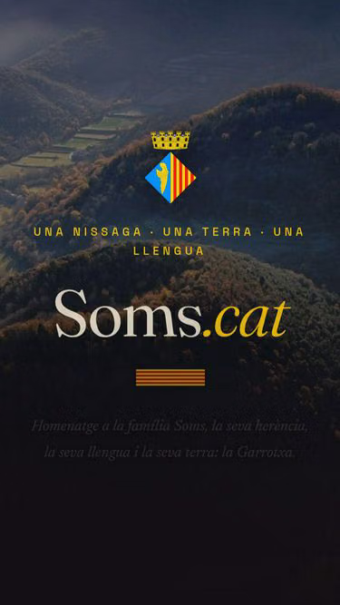 Screenshot of soms.cat