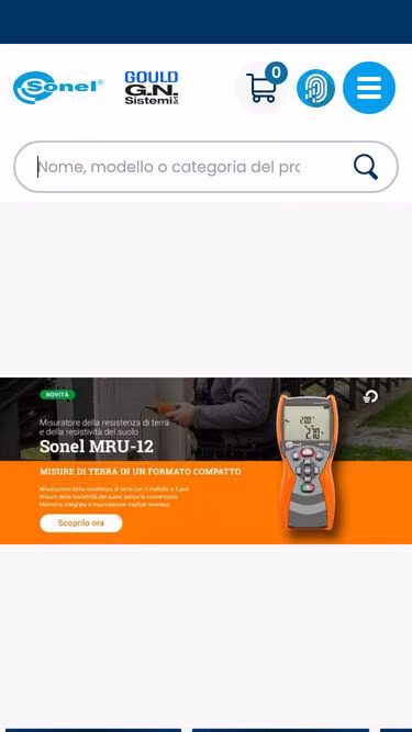 Screenshot of sonel.it