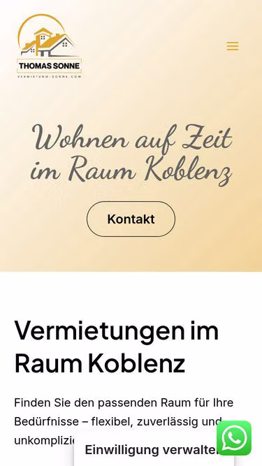Screenshot of sonne.immobilien