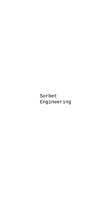 Screenshot of sorbet.company