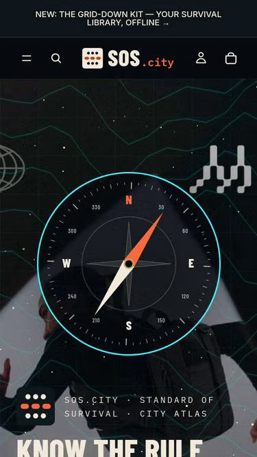 Screenshot of sos.city