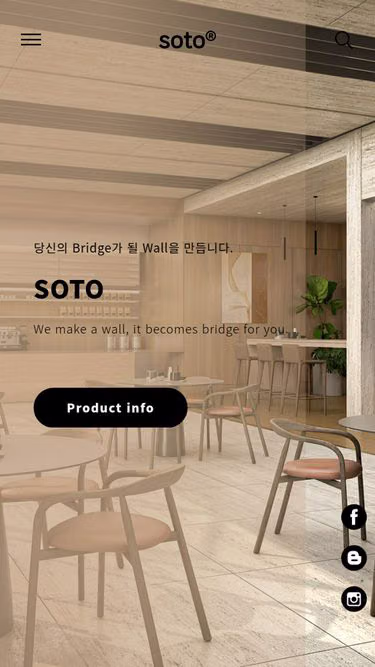 Screenshot of soto.kr