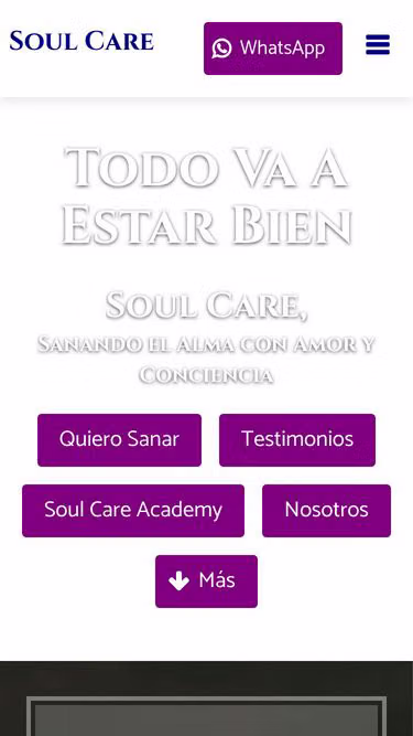 Screenshot of soulcare.guru