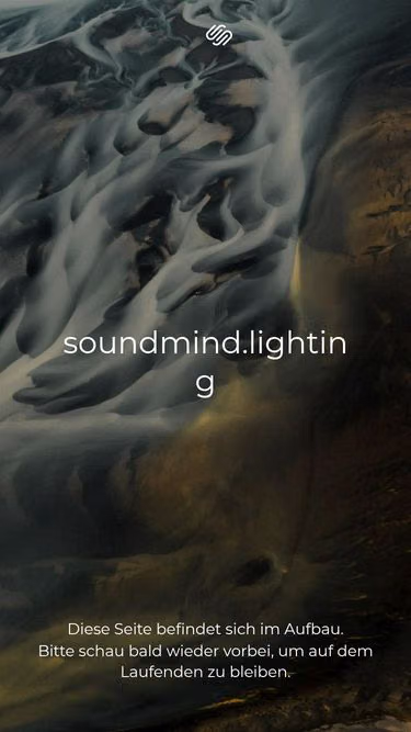 Screenshot of soundmind.lighting