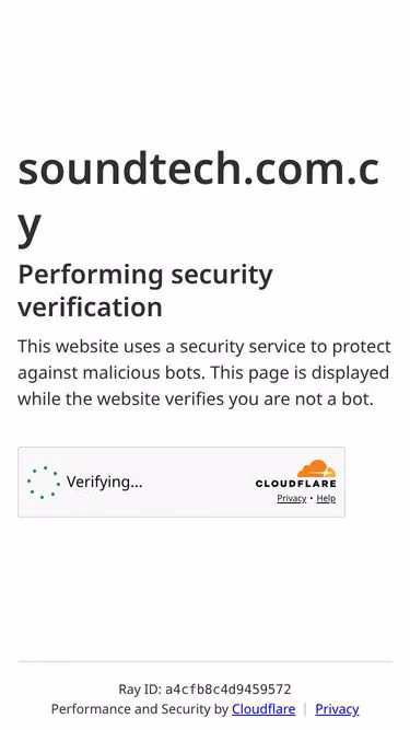 Screenshot of soundtech.com.cy