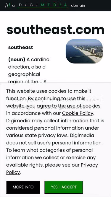Screenshot of southeast.com