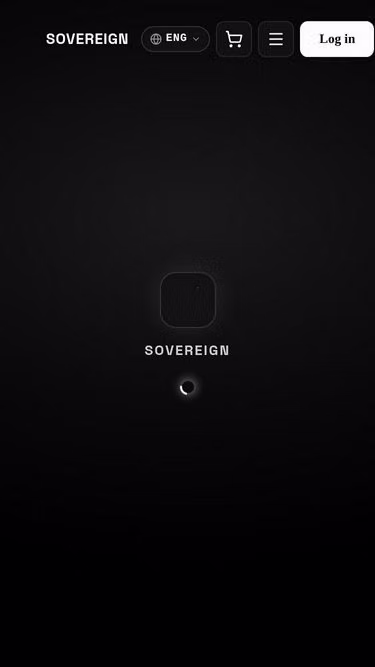 Screenshot of sovereigns.dev