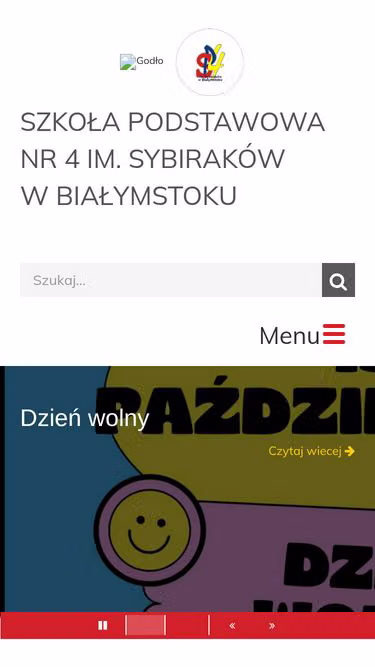Screenshot of sp4.bialystok.pl