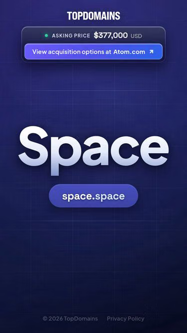 Screenshot of space.space