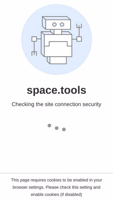 Screenshot of space.tools