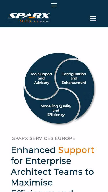 Screenshot of sparx.services