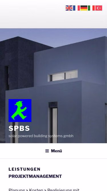 Screenshot of spbs.eu
