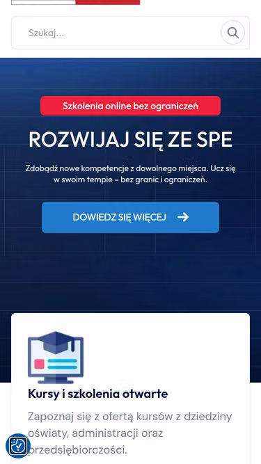 Screenshot of spe.edu.pl