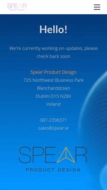 Screenshot of spear.ie
