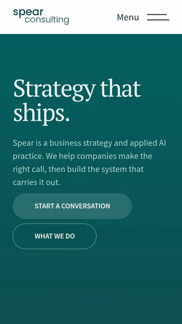 Screenshot of spear.ltd
