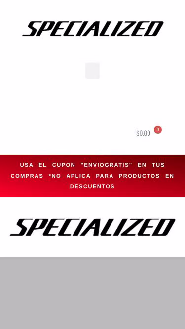 Screenshot of specialized.com.ec