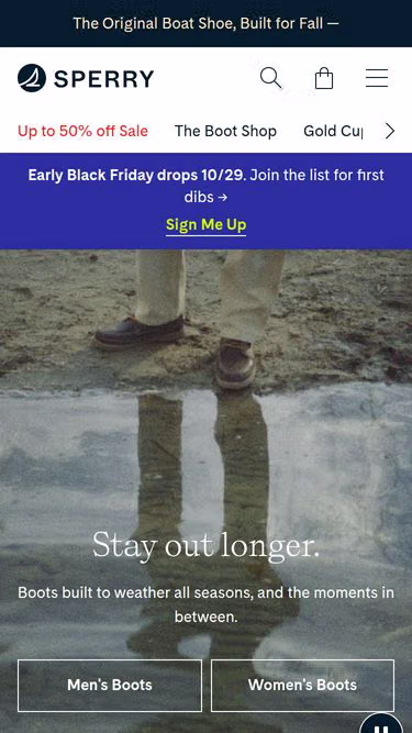 Screenshot of sperry.cm