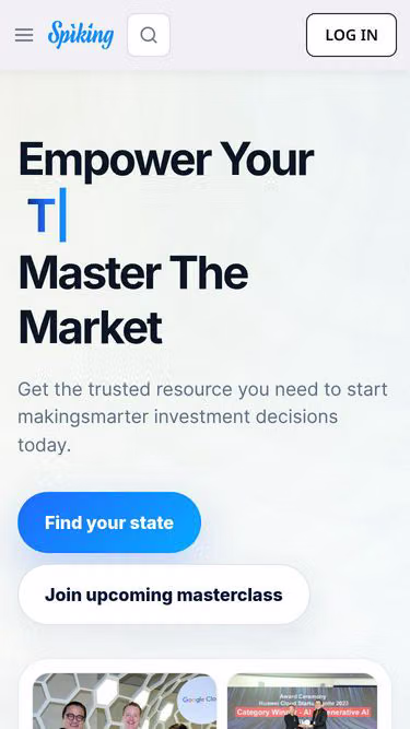 Screenshot of spi.ke