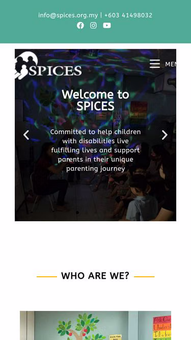 Screenshot of spices.org.my