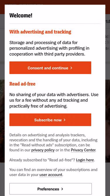 Screenshot of spiegel.info
