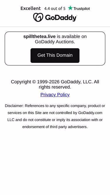 Screenshot of spillthetea.live