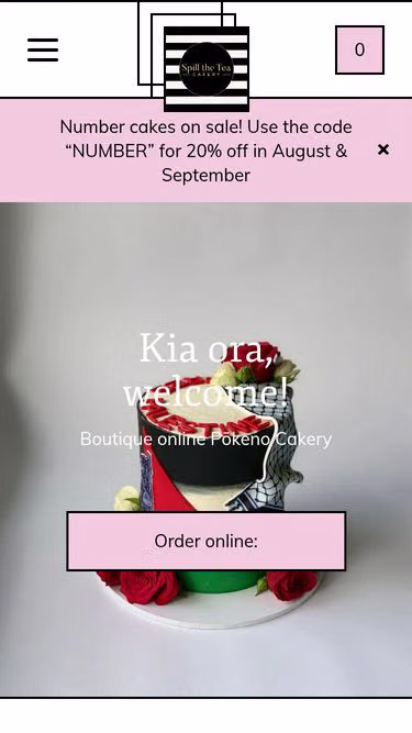 Screenshot of spillthetea.nz