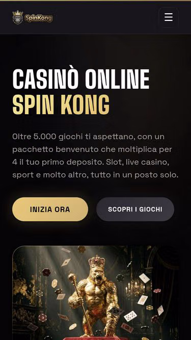 Screenshot of spinkong.zone