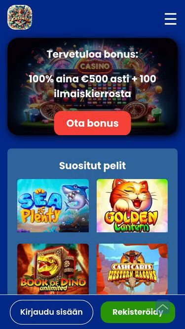 Screenshot of spinogambino.fi