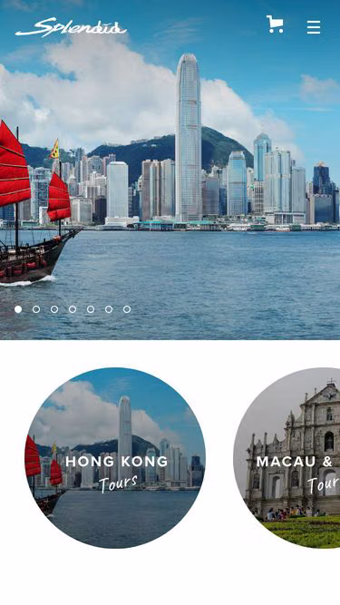 Screenshot of splendid.hk