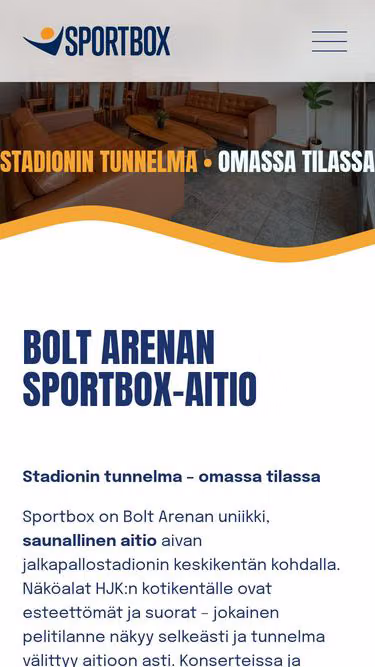 Screenshot of sportbox.fi
