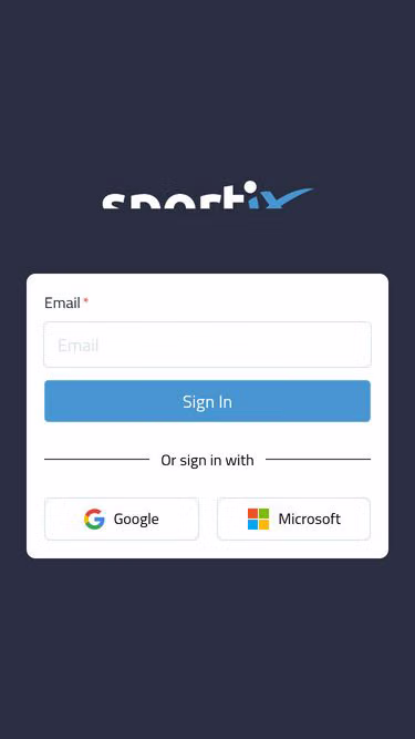 Screenshot of sportix.app