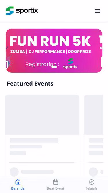 Screenshot of sportix.id