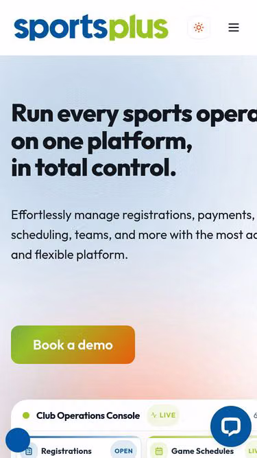 Screenshot of sportplus.app