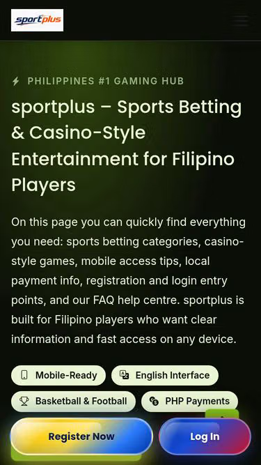 Screenshot of sportplus.bio